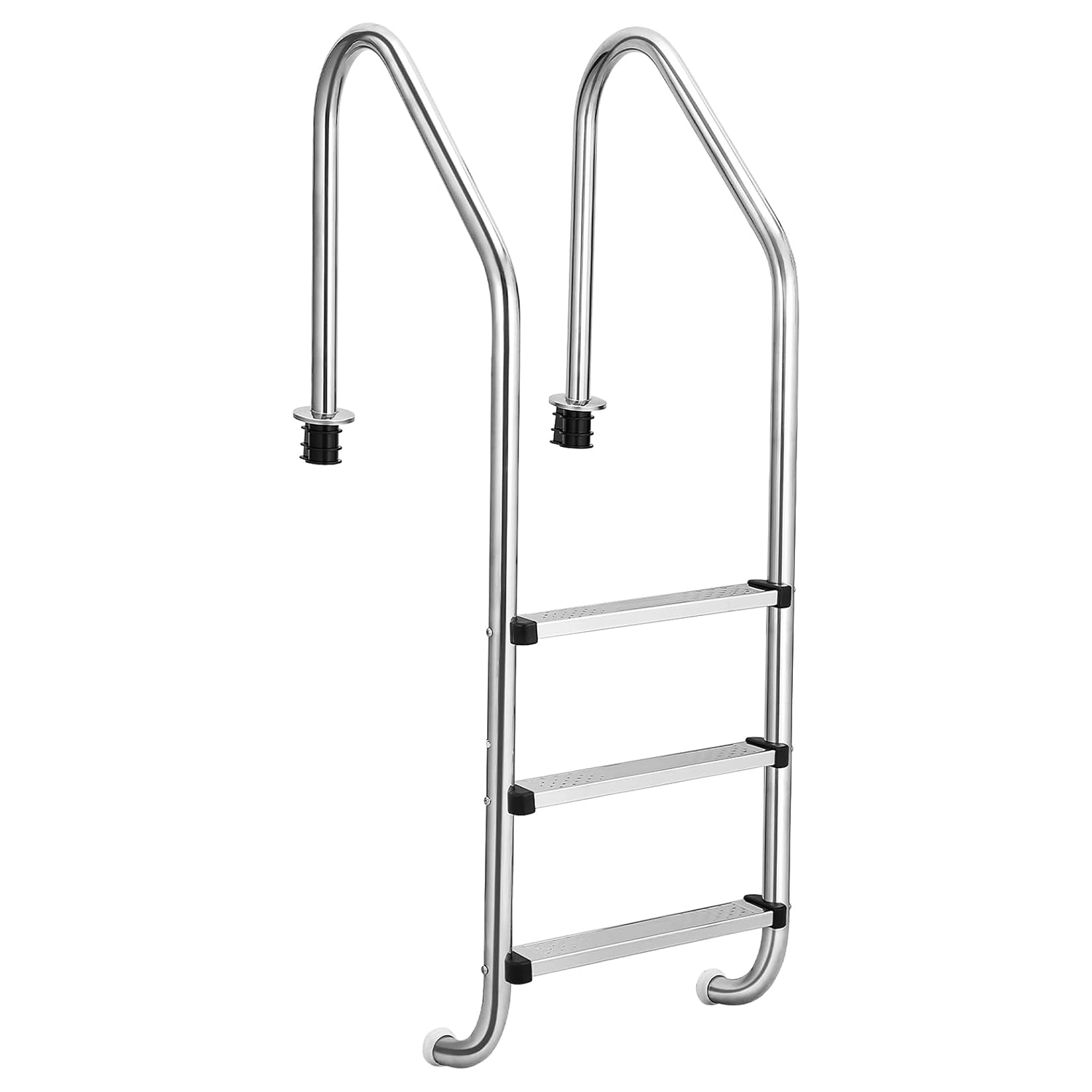 3-Step Stainless Steel Pool Ladder for In-Ground Pools